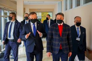 [VIDEO] Prezydent o szpitalu rehabilitacyjnym dla osób po Covid-19 MSWiA w Głuchołazach: To pierwsza taka placówka i pierwszy taki oddział w Europie