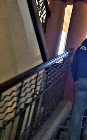 [Video] Policjanci zatrzymali podejrzanego o brutalne zabójstwo