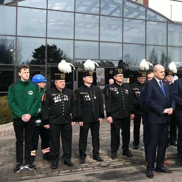 [VIDEO] Wizyta ministra Zbigniewa Ziobro w Kopalni Węgla Brunatnego Bełchatów