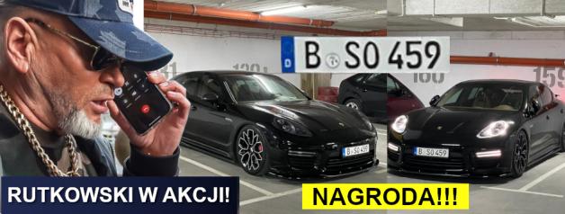 [VIDEO] RUTKOWSKI W AKCJI: Pomóż odnaleźć skradzione Porsche Panamera Turbo! Wysoka Nagroda za Realne Wskazówki